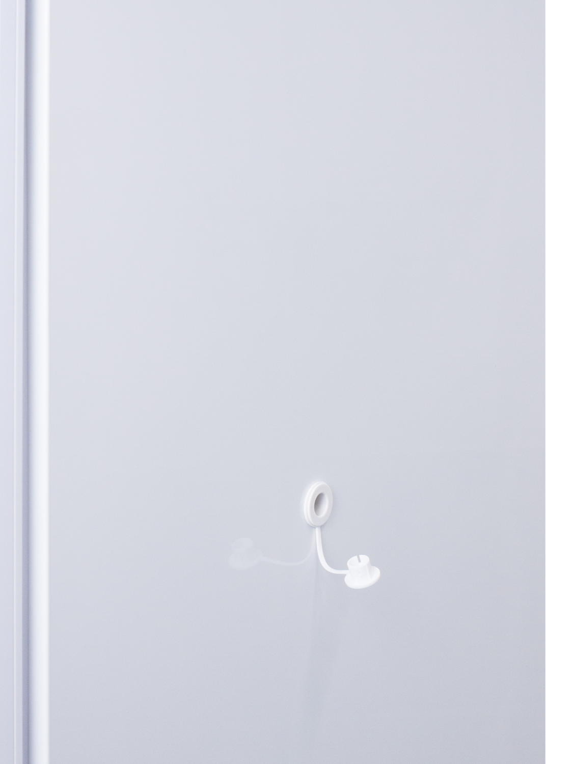 Performance series Med-Lab 8 cu.ft. upright all-refrigerator for laboratory storage with factory-installed data logger, antimicrobial silver-ion handle, and hospital grade cord with 'green dot' plug